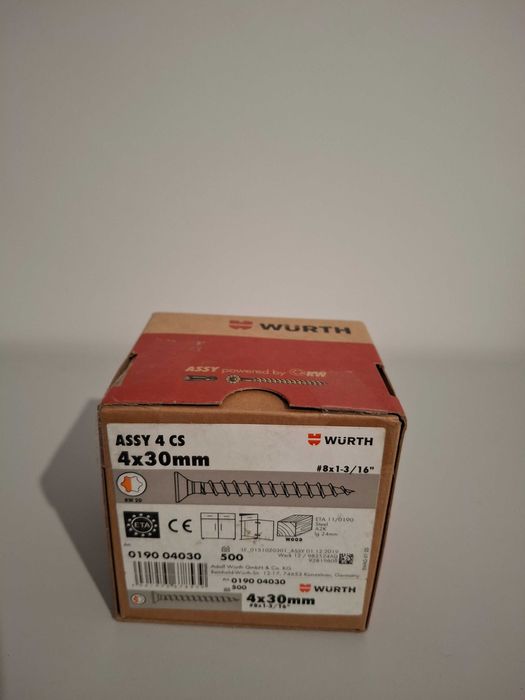 Wurth саморізи по дереву