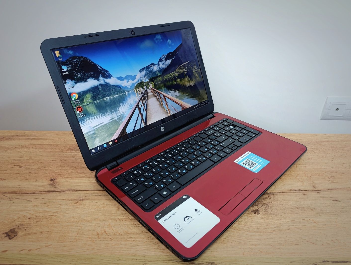 15'6 ноутбук HP/AMD A6-5200/8GB Ram/256GB SSD/Батарея 0% зносу