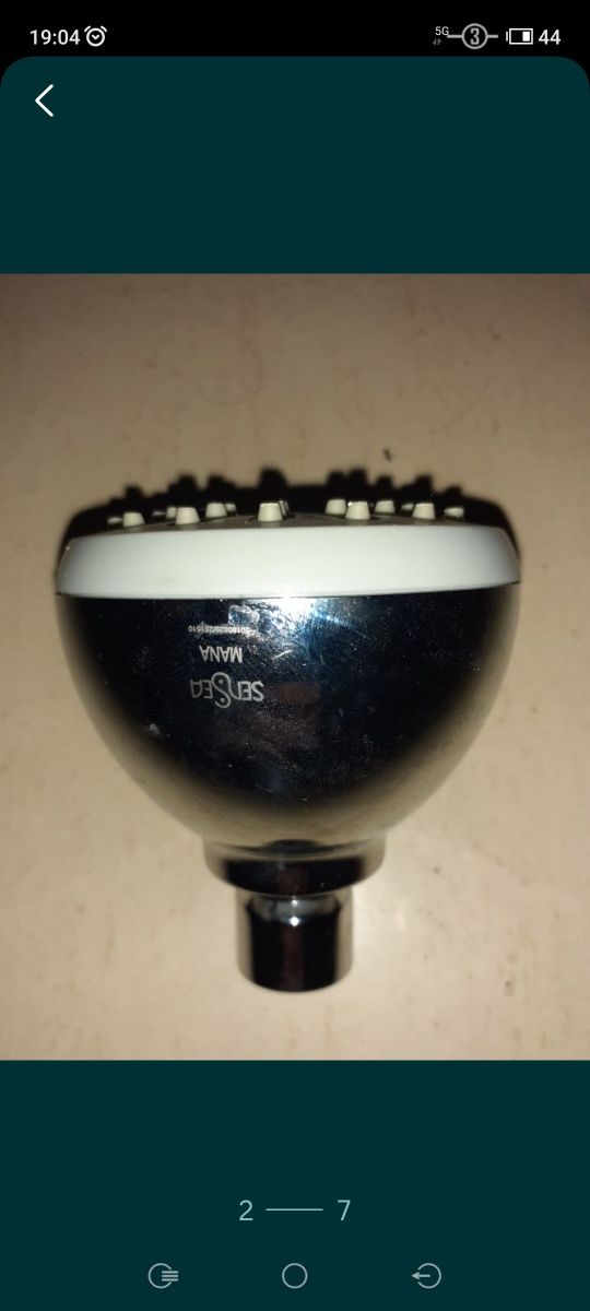 Chuveiro novo da marca Shana