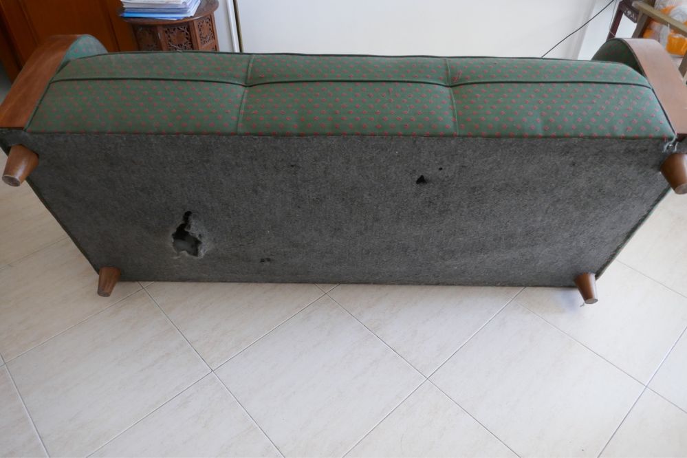 Sofa 3 lugares em tecido