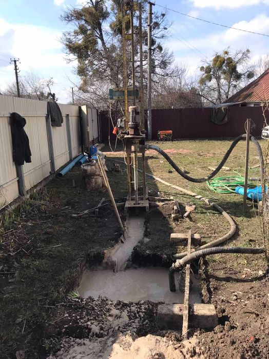 Буріння свердловин на воду Глеваха, Крушинка +монтаж обладнання