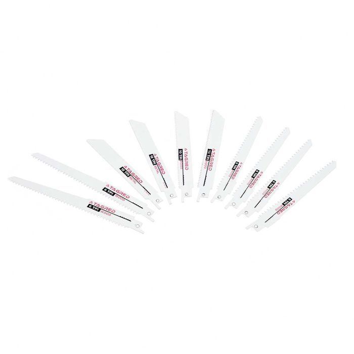 Zestaw brzeszczotów do piły szablastej 12-elementów lisi ogon