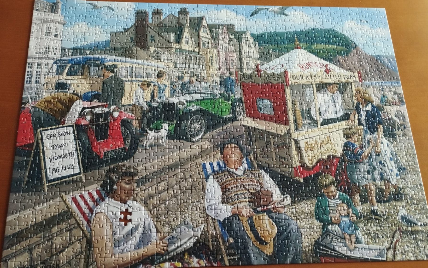 Puzzle Ravensburger 1000 Happy Days, Sidmouth [-1]