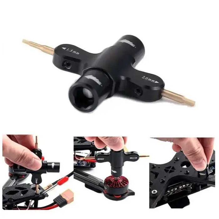 Ключ для пропелерів, ключ для fpv, ключ М3 М5 , ключ фпв