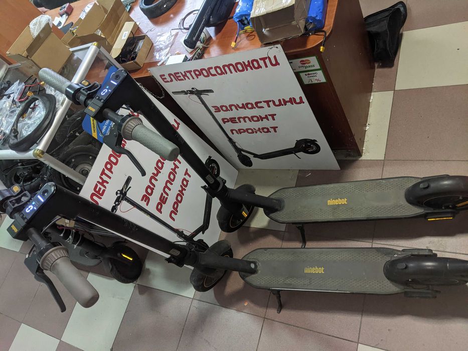 Ninebot MAX G30 бу оригінал гарантія ремонт електросамокатів