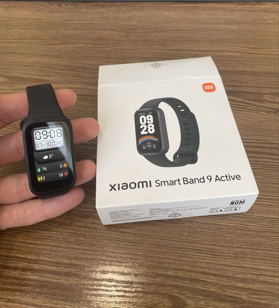 Фитнес браслет Фітнес браслет Xiaomi Smart Band 9 Active Black