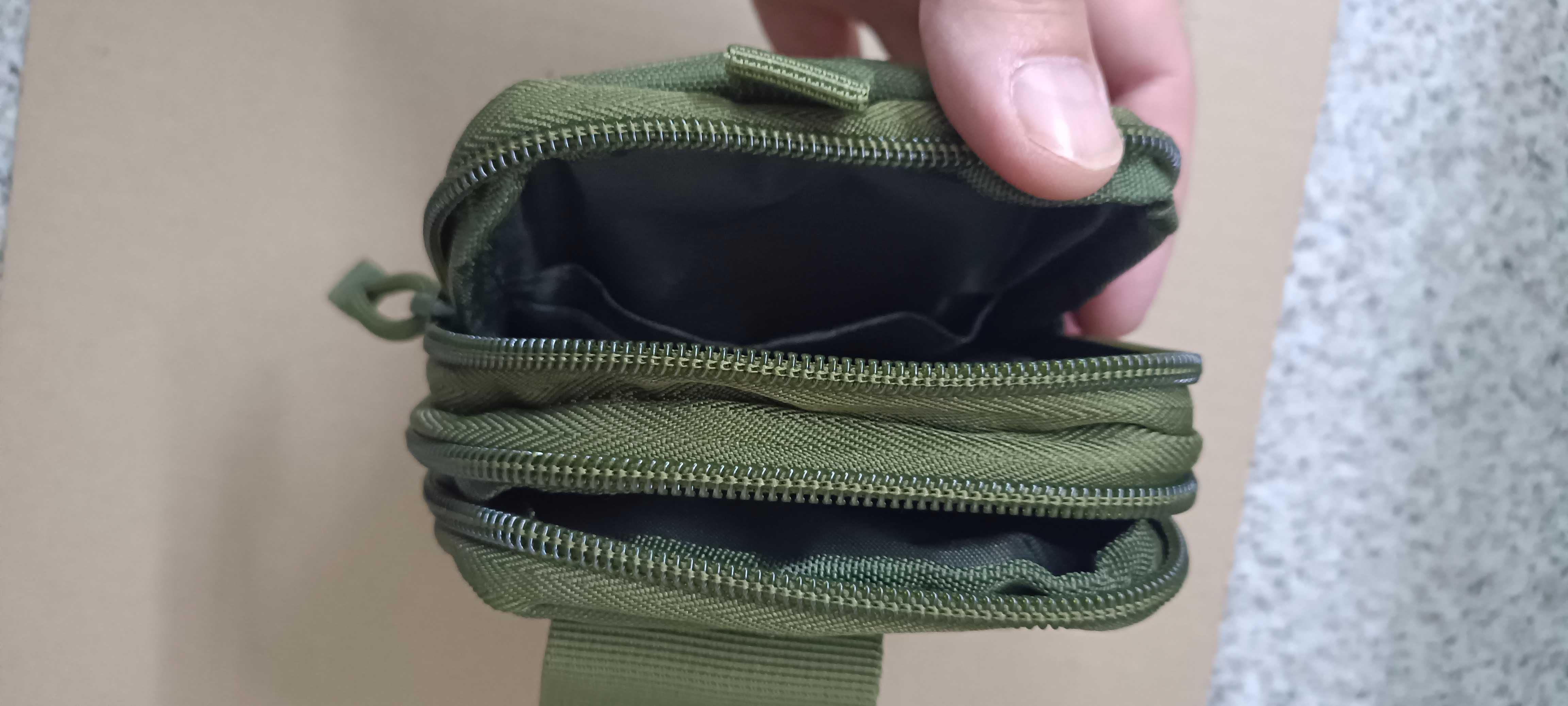 Torba na pas, Etui Molle, zielony