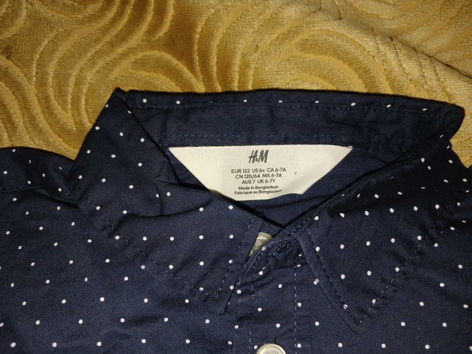 Сорочка для хлопчика H&M 122