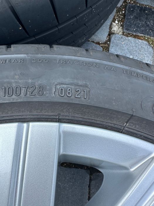 Koła Alufelgi VOLKSWAGEN 18 Golf 8 Touran Passat 215/45R18 5x112 ET51