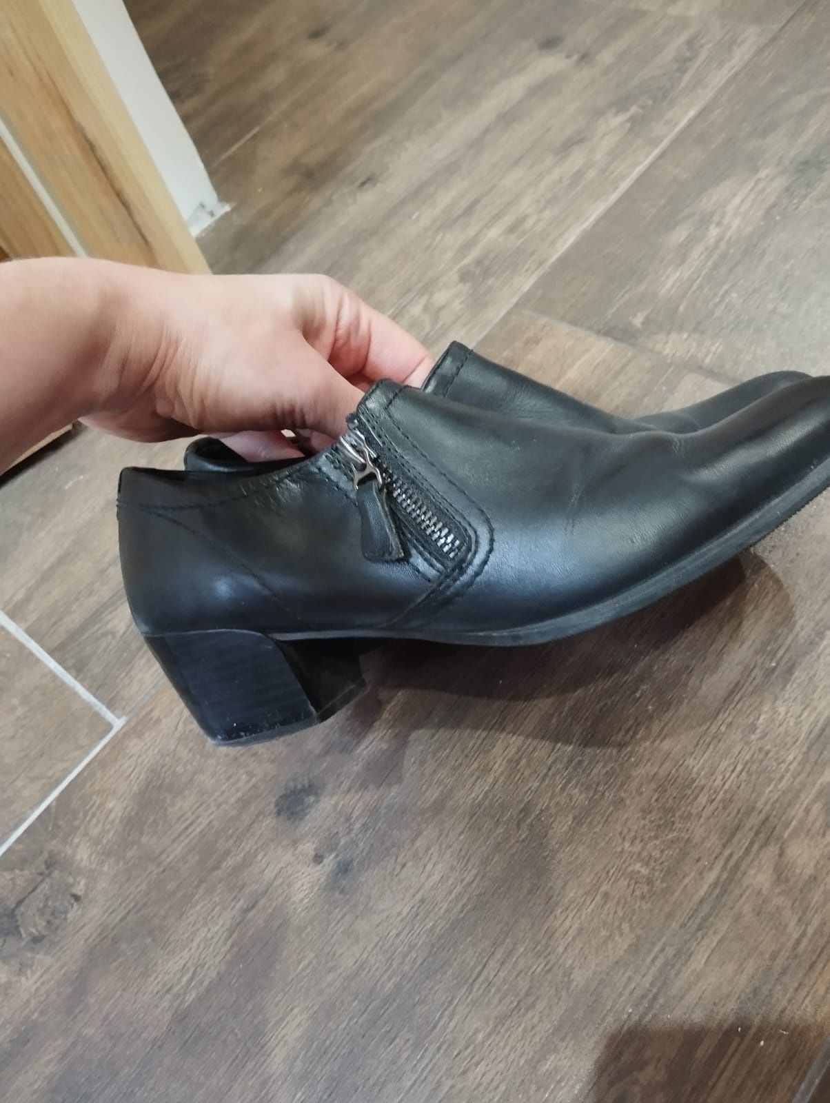 Buty, botki szpalery skóra Medicus Deichmann 40