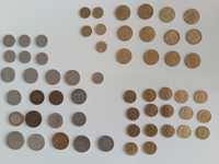 Monety z Francji 58szt