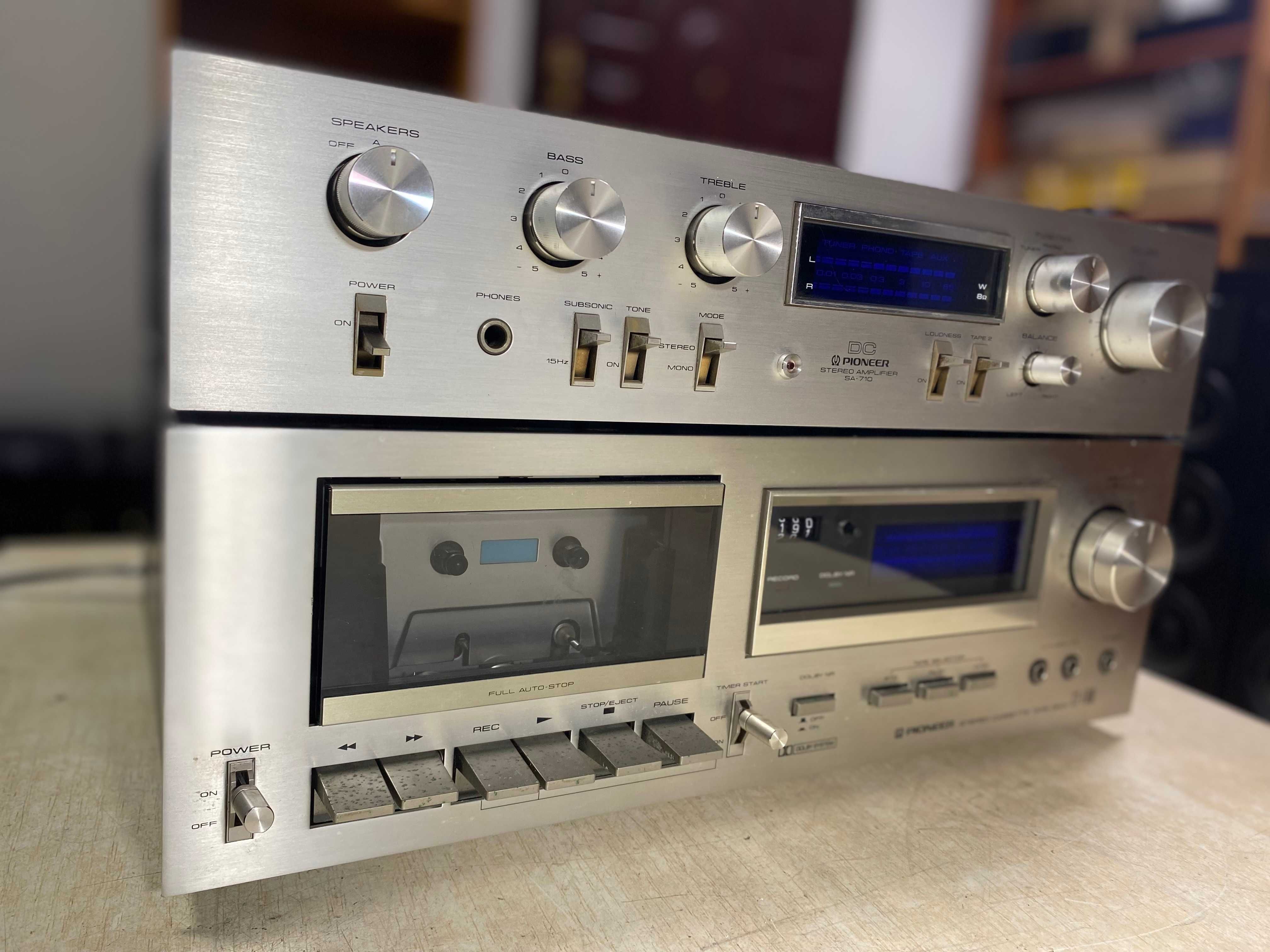 wzmacniacz Pioneer SA 710 Blue Line