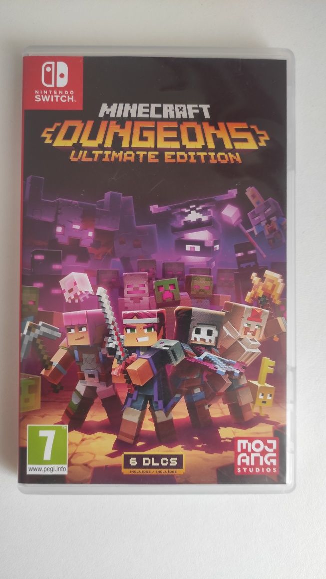 Jogos Nintendo Switch Minecraft Dungeons Ultimate Edition