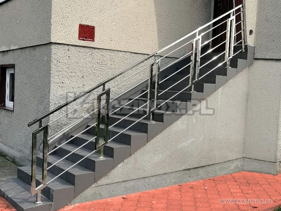 Balustrady ze stali kwasoodpornej oraz inne