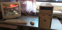 Komputer retro 233mmx ati 16mb 128ram