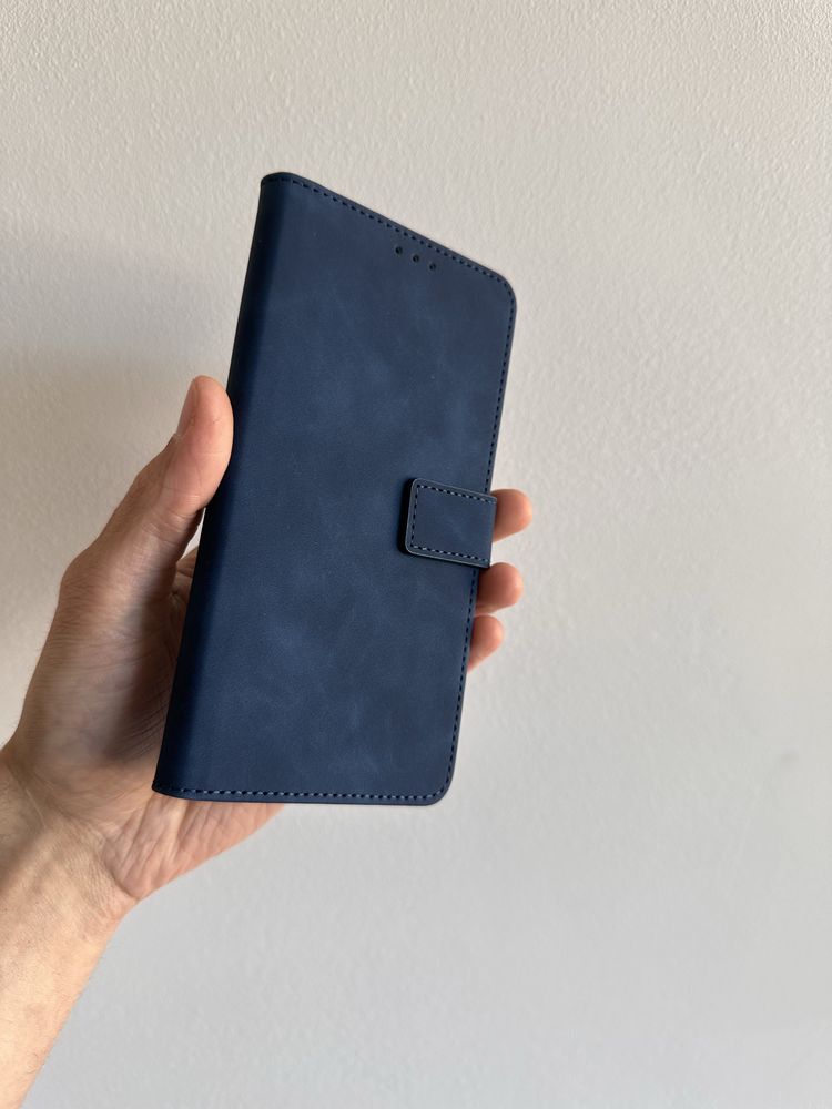 Etui Zamykane granatowe do SAMSUNG GALAXY A56 5G