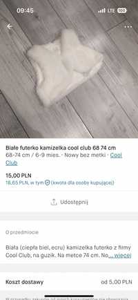 Biała kamizelka cool club