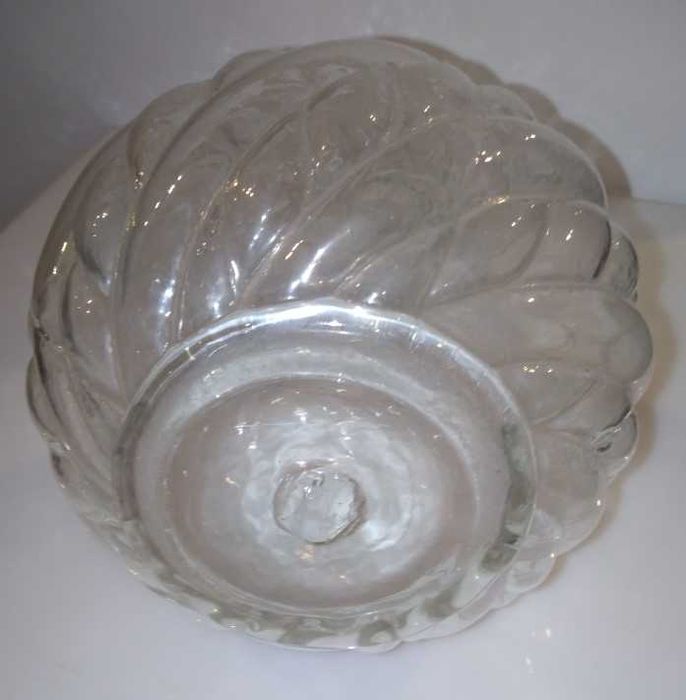 Garrafa em vidro incolor Vista Alegre, soprado