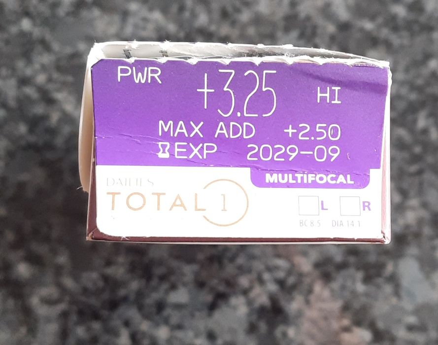 Total 1 Dailies Multifocal soczewki jednodniowe