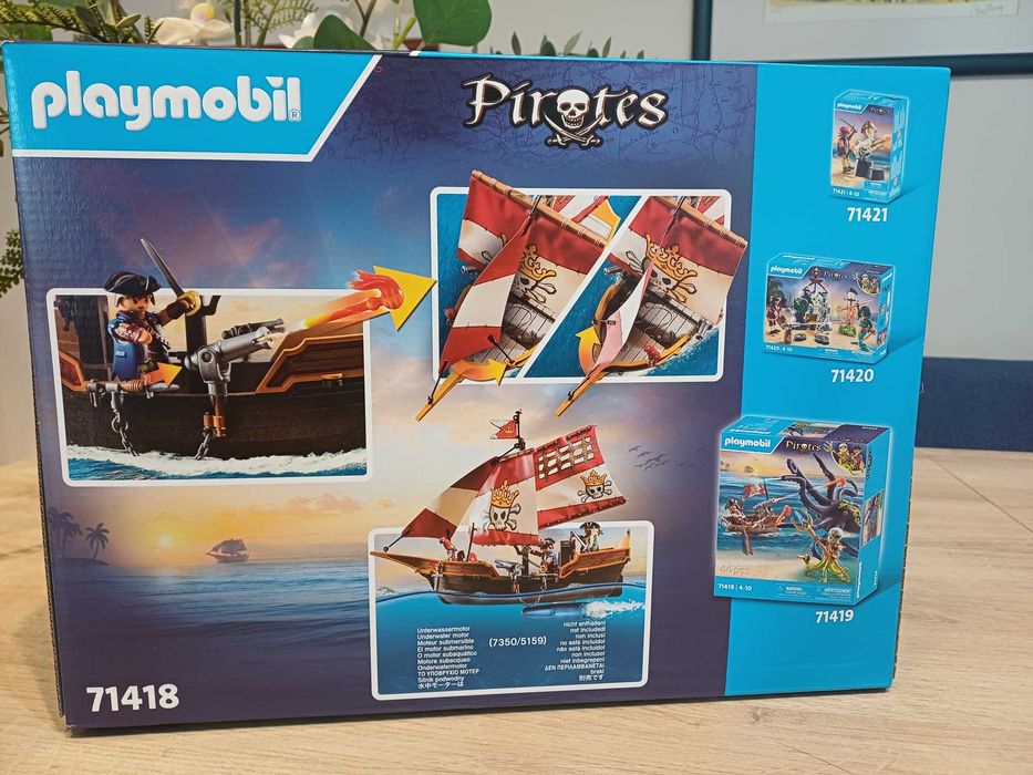 PLAYMOBIL Pirates 71418 - NOVO