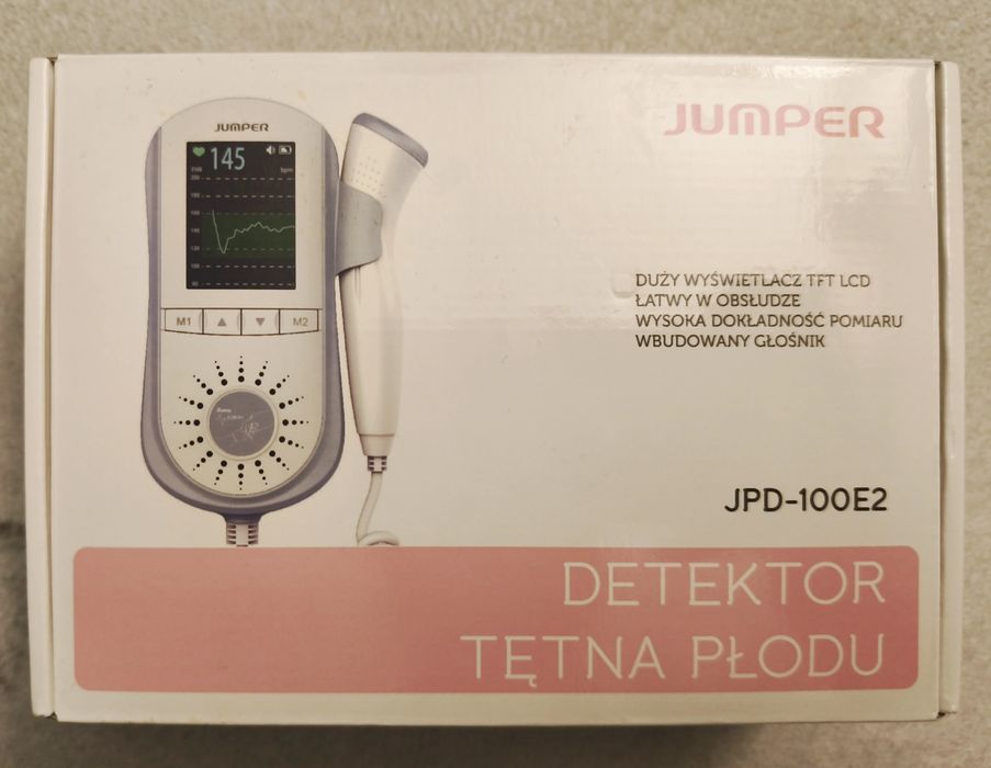 Detektor tętna płodu JPD-100E2 JUMPER + 2x żel USG