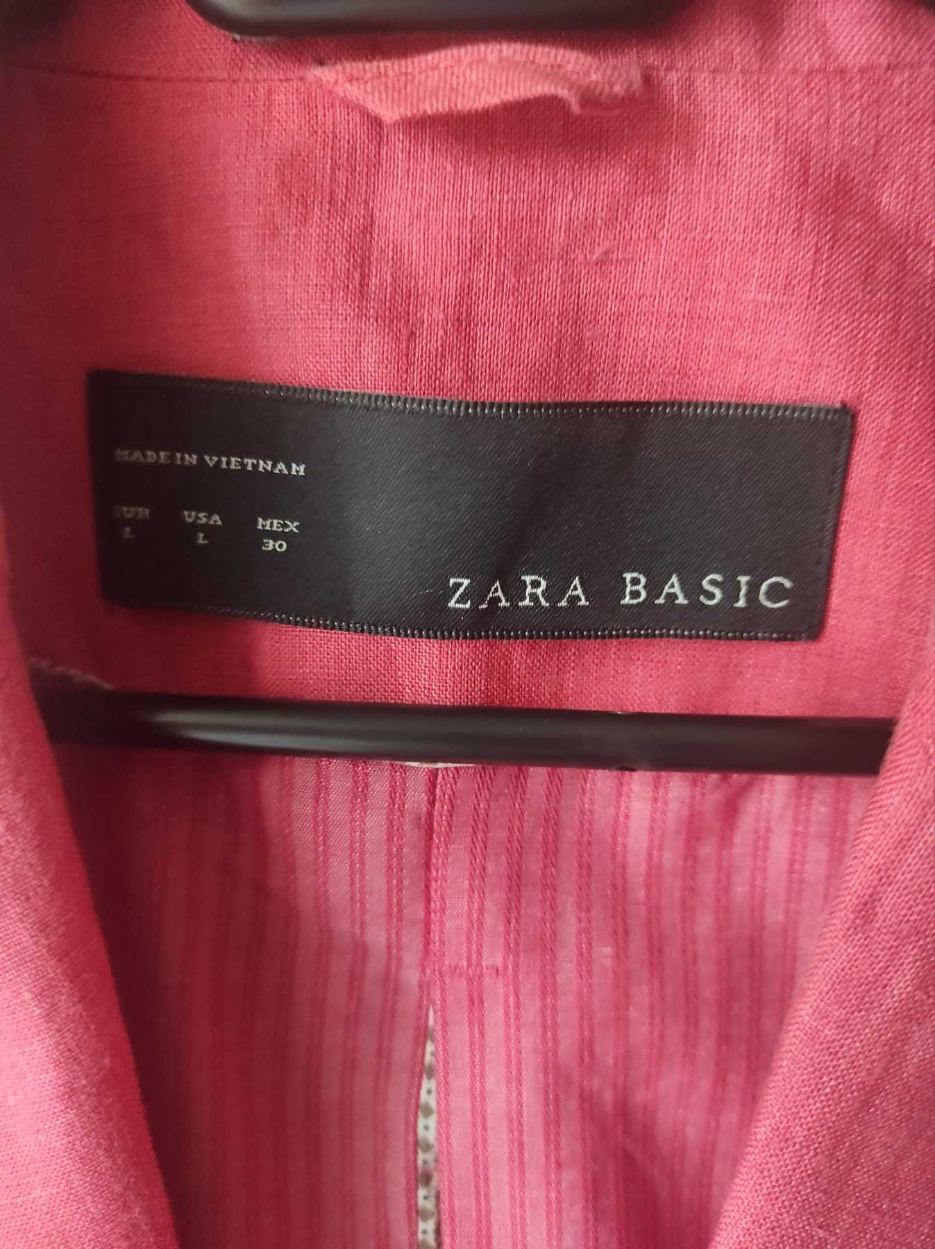 Стильный пиджак ZARA BASIC. Размер L.