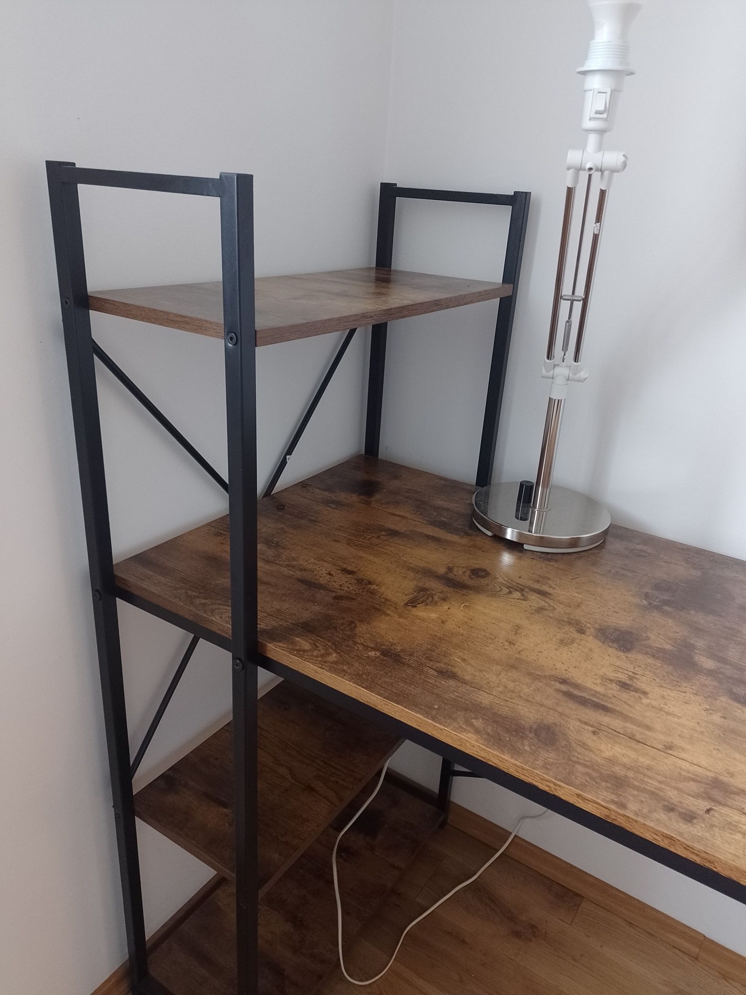 Biurko loft drewno Agata Meble 116 cm długości
