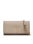 Guess Torebka Listonoszka Beżowa Noelle Mini Dark Taupe Zg787975 T563