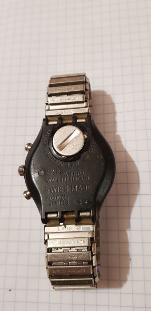 Часы Swatch Швейцария на ходу. Винтаж.