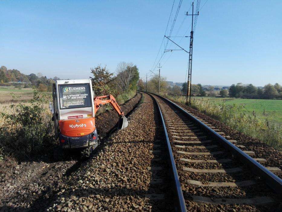 Usługi i Wynajem minikoparki z operatorem oraz wywrotką 3-stronną.