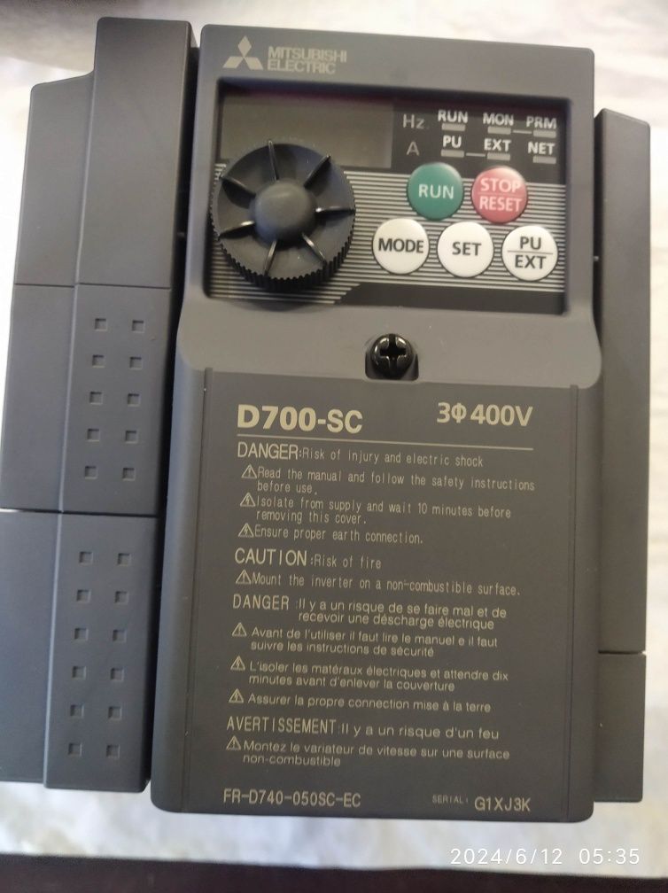 Частотный преобразователь Mitsubishi Electric FR-D740-050SC-E