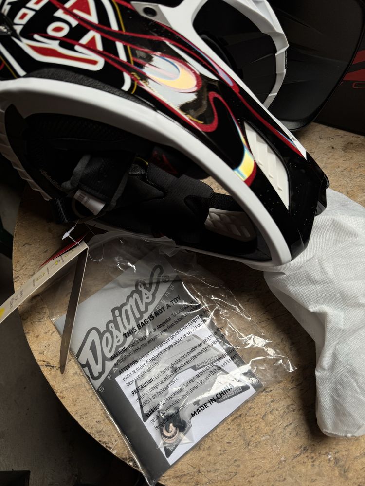 Kask Troy Lee Designs SE5 Carbon Torched nowy S lub M lub L airoh