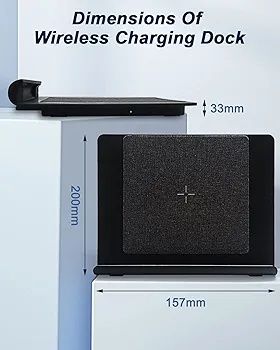 Bezprzewodowa stacja ładująca o mocy 15 W dla Fire HD 8-Plus 10plus