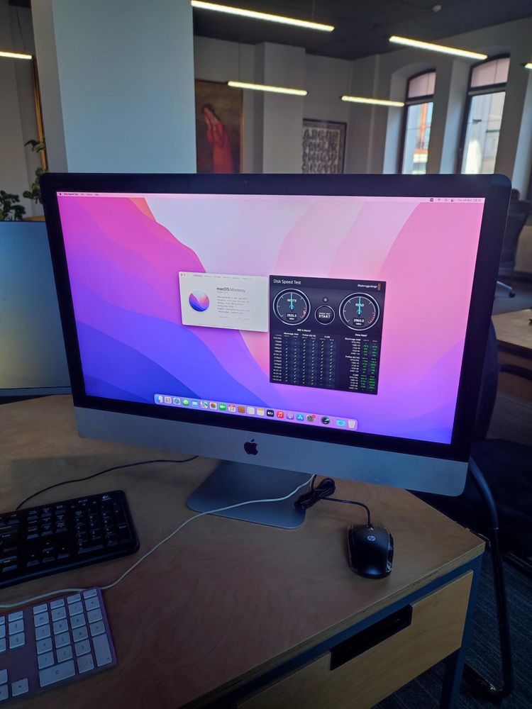 Imac 2015 27, i7 4 Ghz, 1TB NVME + 3TB HDD, 32 RAM, Radeon R9 4GB