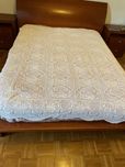 colcha renda cama corpo e meio