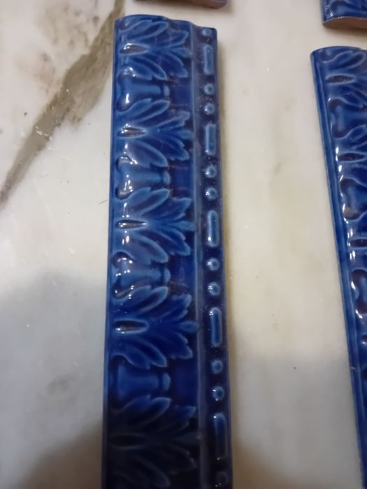 Conjunto de 15 Faixas de Azulejos Antigas