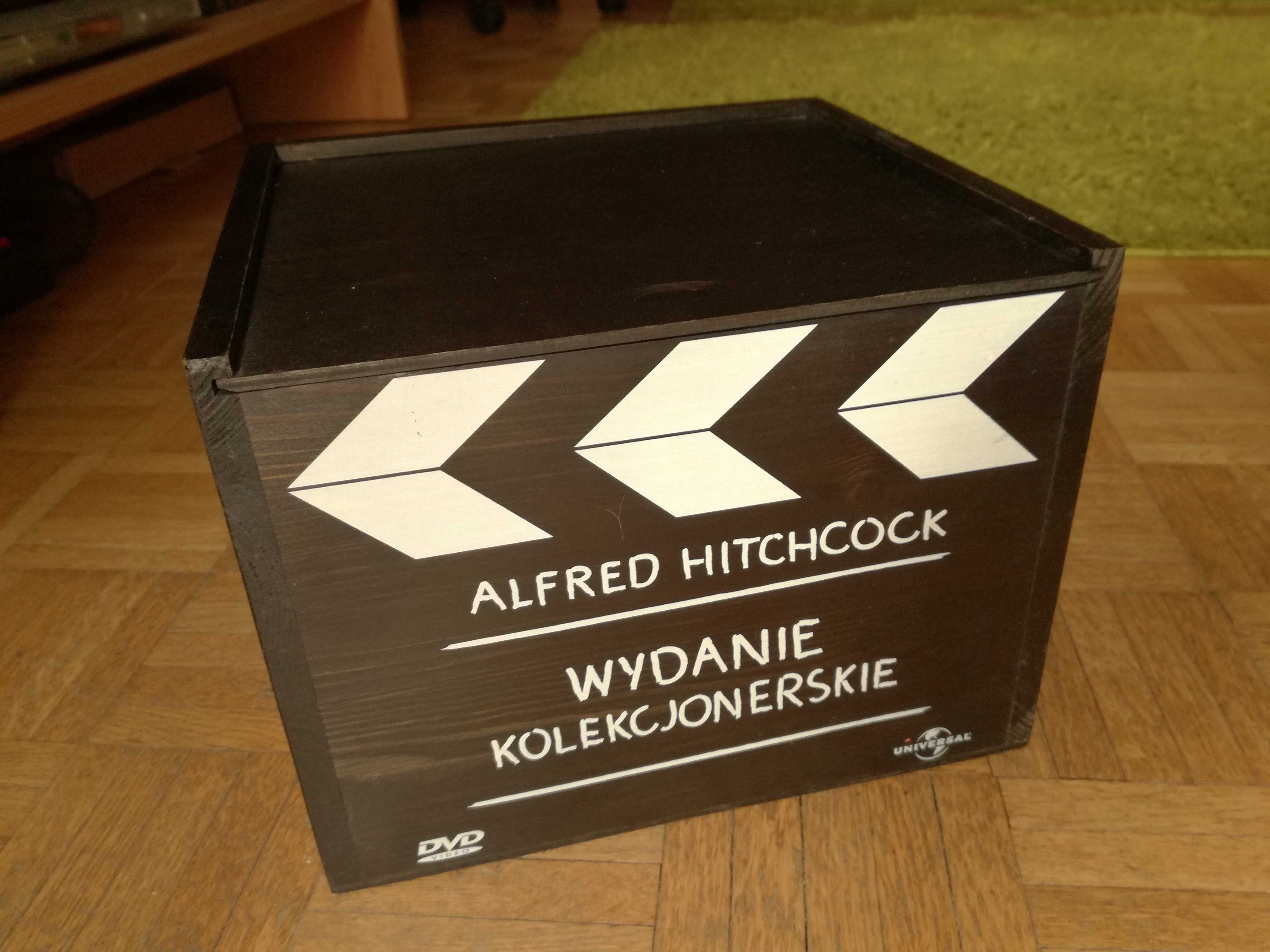 Kolekcjonerska kolekcja filmów Alfreda Hitchcocka BOX [14DVD]