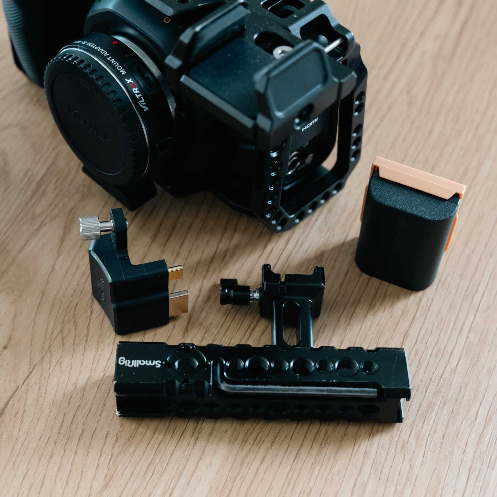 BMPCC 4k + Sigma 18-35 EF + SpeedBooster FAKTURA VAT Cena Netto