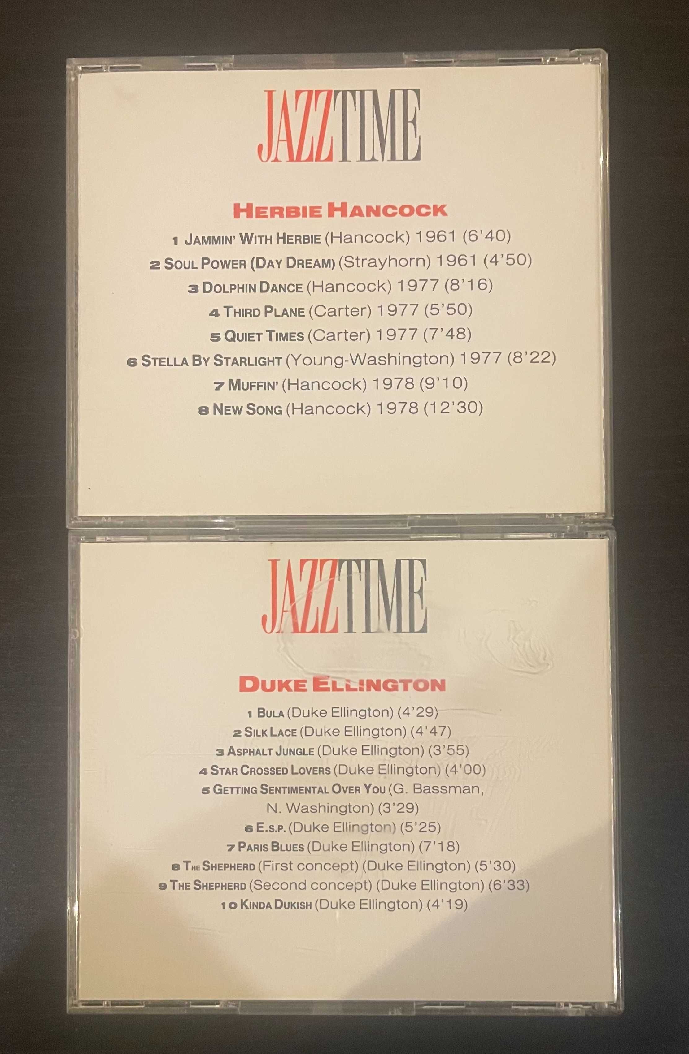 2 cd's da coleção "Jazz Time"