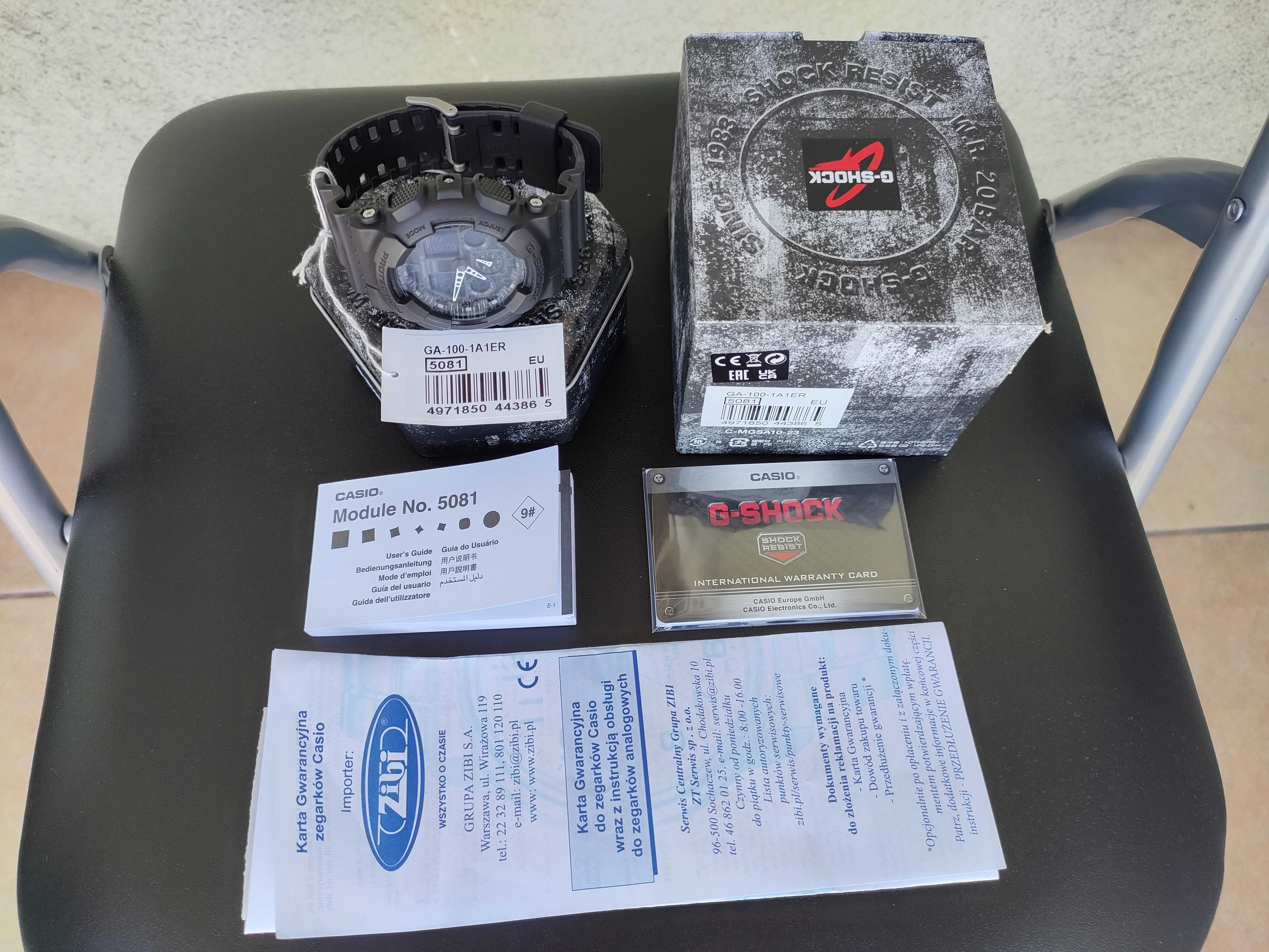 Casio G-Shock GA-100-1A1ER