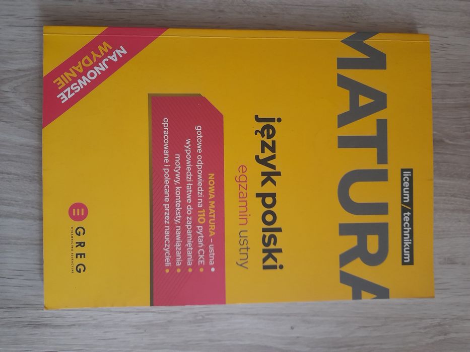 Matura ustna jezyk polski greg