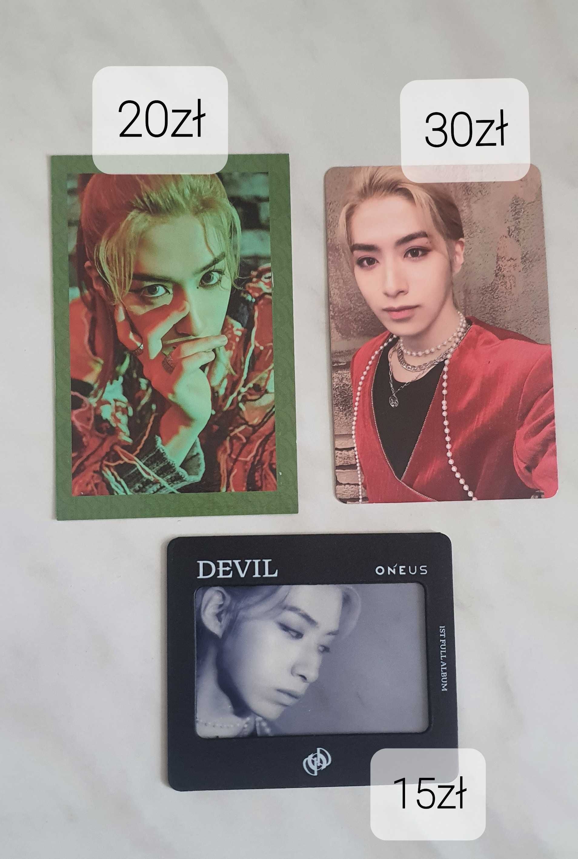 Kpop Oneus photocards