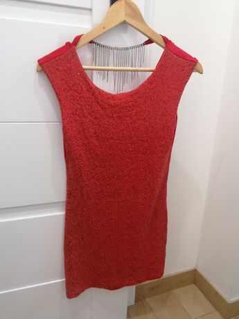 Sukienka mini czerwona