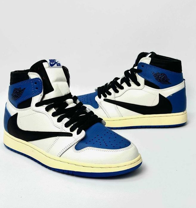 Мужские кроссовки Найк Jordan Nike высокие кожаные