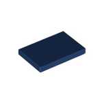 LEGO 26603 Płytka 2x3 Dark Blue 1szt.