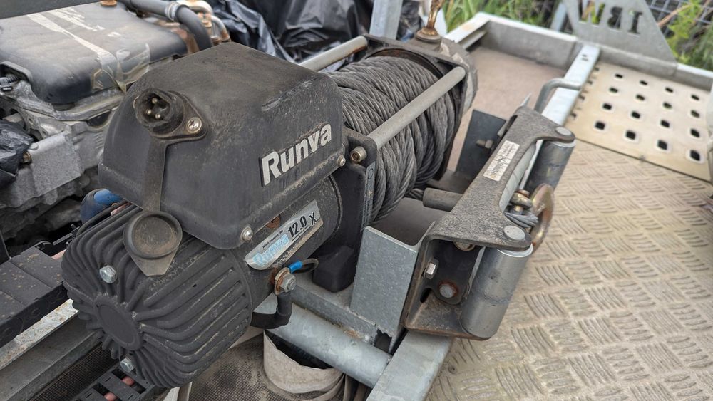 Najazd aluminiowy DMC 7,5T  zabudowa   autolaweta