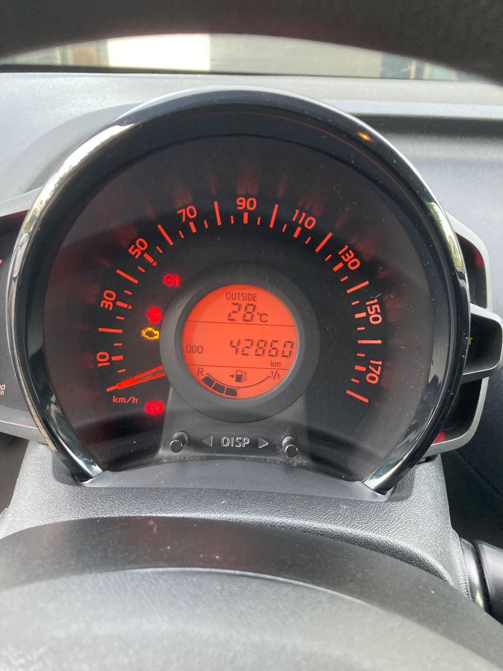 Citroën C1 Citroen C1 5D 1.0 VTI 68 FEEL, bezwypadkowy,krajowy,org. przebieg
