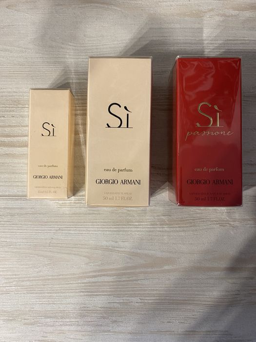 Giorgio Armani SI та SI Passione оригінал