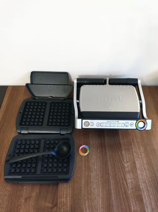 Tefal Optigrill GC716D + Płyty do Gofrow