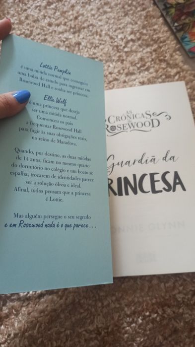 Livro "A guardiã da princesa" de Connie Glynn